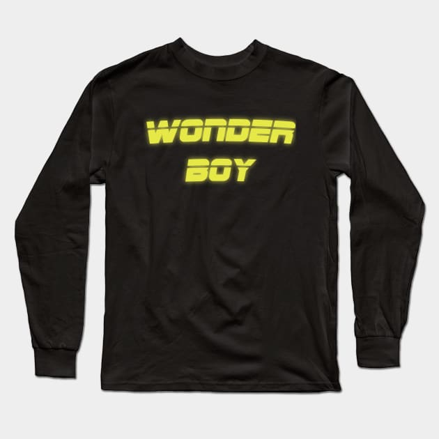 Wonder Boy Long Sleeve T-Shirt by Bandura